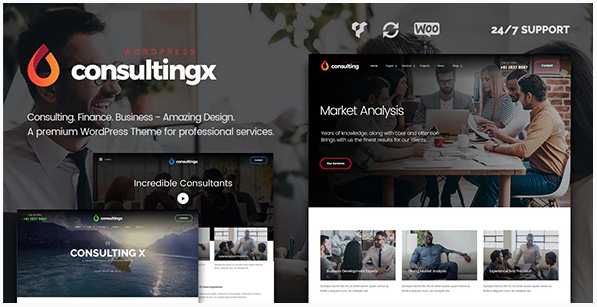 20 Popular Business Consulting WordPress Themes of 2023 - Spice Themes